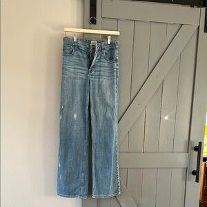 Faherty Light Blue Flare & Wide Leg Jeans